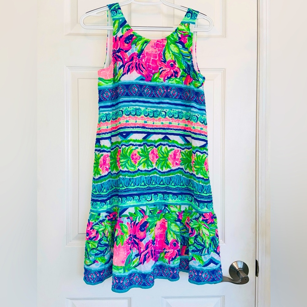 Lilly Pulitzer Gabriella tassel dress Daiquiri Shack - Picture 2 of 4